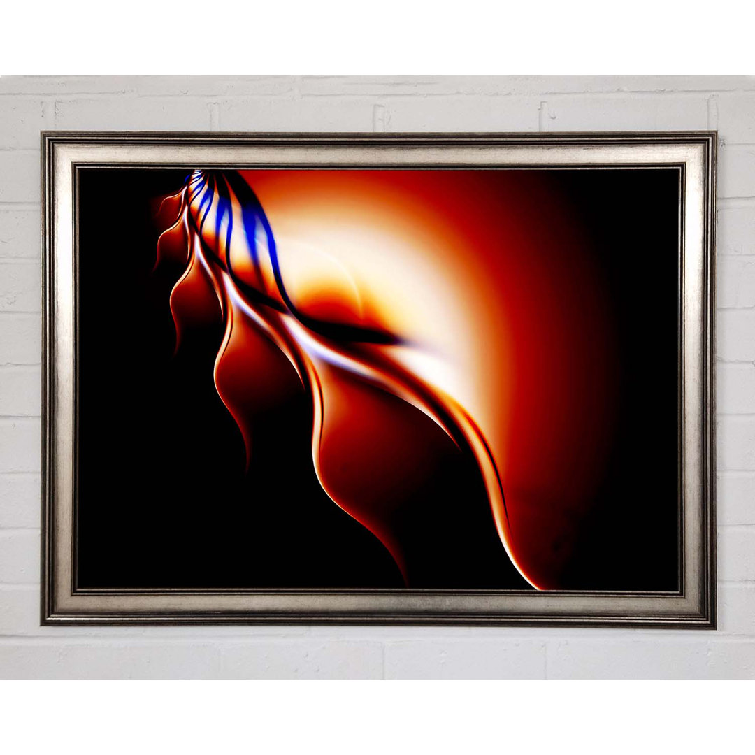 Flames Of Passion Gerahmter Druck