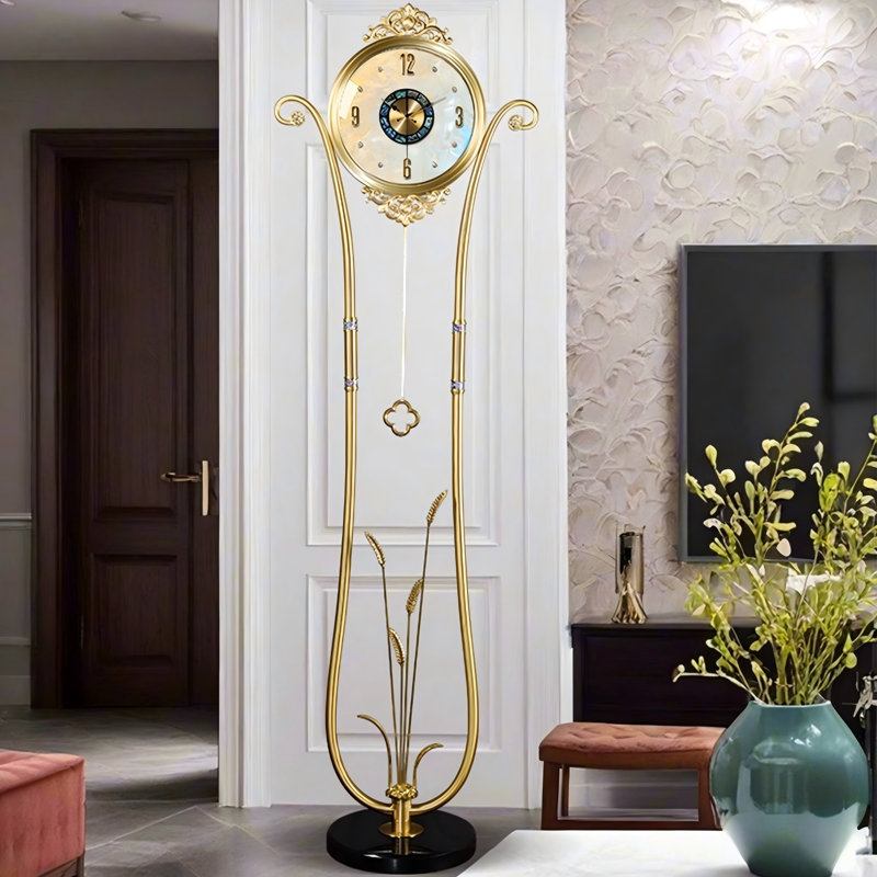 Horloge de luxe or
