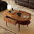 American style retro solid wood coffee table