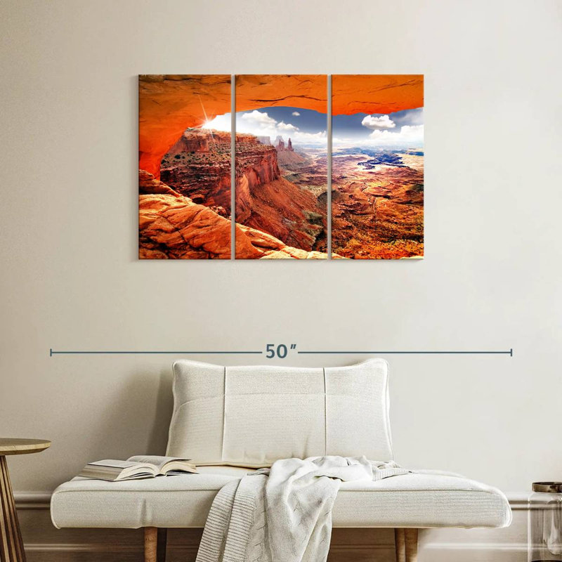 Alvord Grand Canyon rouge, H 24 po x l 38 po