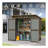 Outdoor Storage Shed 6X4 FT, Metal Tool Sheds Storage House With Lockable Double Door, Large Bike Shed Waterproof For Garden, Backyard, Lawn
