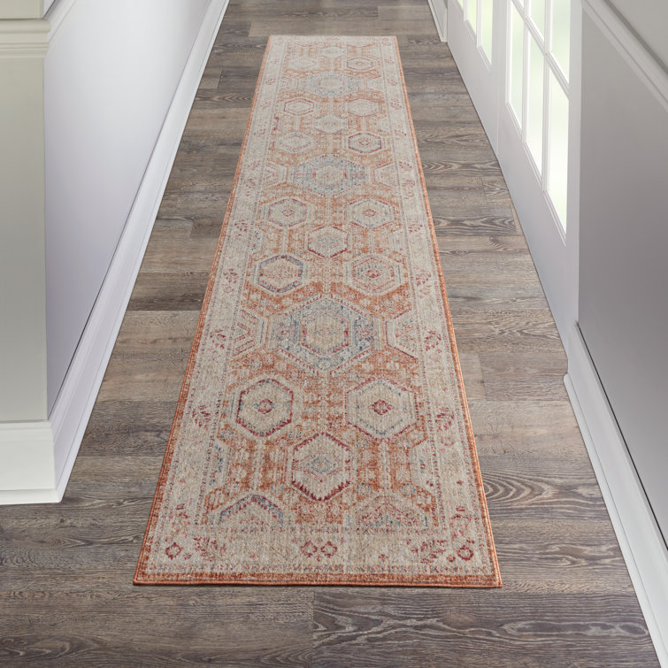 Red/Ivory Area Rug