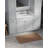 Disar 66'' Single Bathroom Vanity With  Linen Tall Cabinet Shaker Dovetail Solid Wood Drawer Carrara Quartz Top-111107801