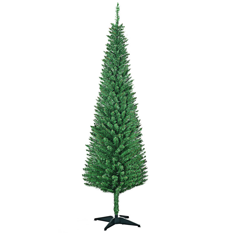 Slim Artificial Christmas Tree
