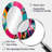 Pink And Turquoise Abstract Enigma I - Pink Modern Oval Wall Mirror-2141175181