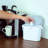 Multipurpose 1 Gallon Plastic Countertop Can