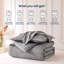 Ensemble de housse de couette Sleep Zone Diamond Grid Flower Craft-117381085-117381087