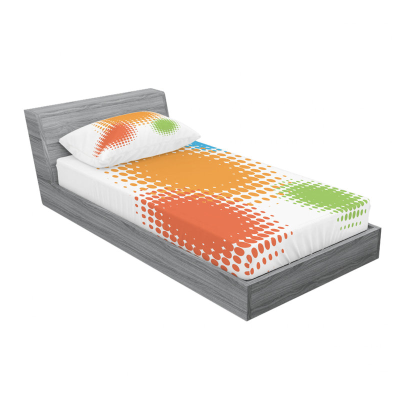Microfiber Sheet Set, Twin XL Sheet Set with Fitted Sheet