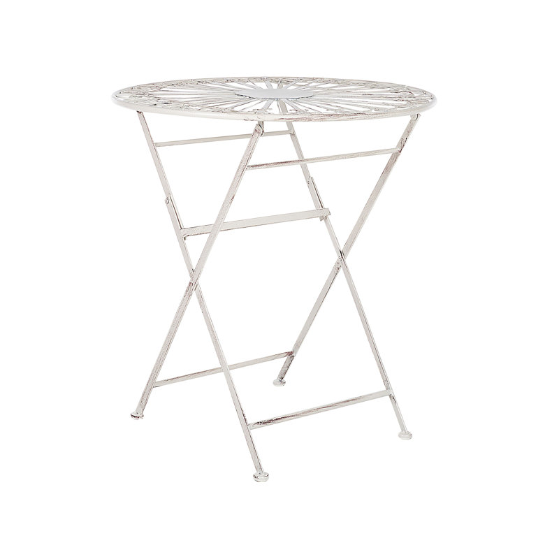 Midlothian 2 - Person Metal Patio Dining Set with Round Table