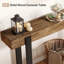 63cm Solid Wood Top Console Table