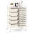 Rebrilliant 15 Drawer Rolling Organizer Cart Utility Storage Tools Scrapbook Paper Multi-use-2081541934