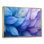 «Floating Leaves In Mauve Ink River IV», art mural grandes feuilles