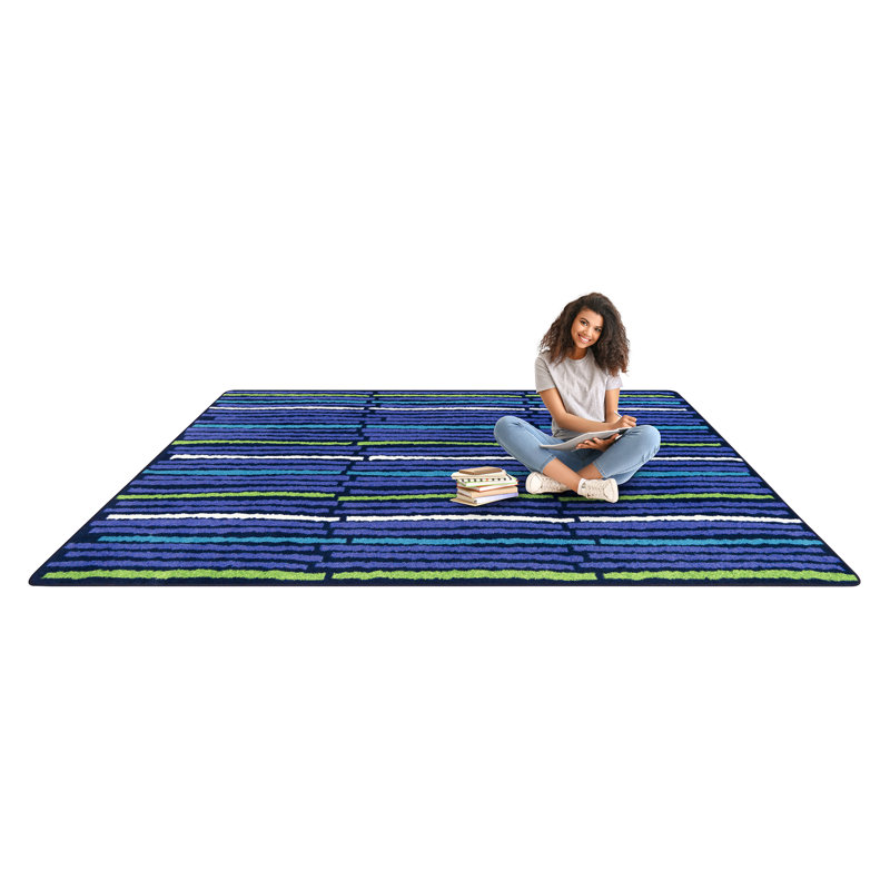 Kid Essentials Cascade Area Rug, Rectangle 5'4" x 7'8" 