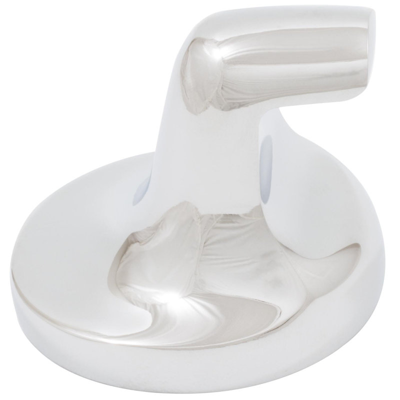 Harbor Mist Wall Mounted Robe Hook, Bright Chrome