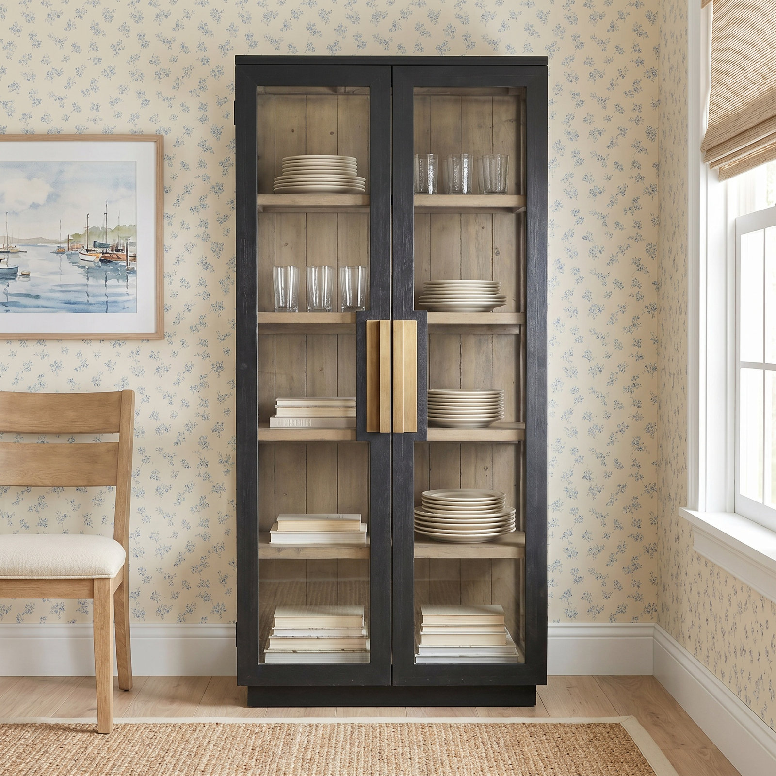 Landin Accent Cabinet, Black