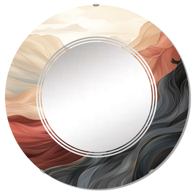 Widcombe Circle Wall Mirror, 32" x 32"