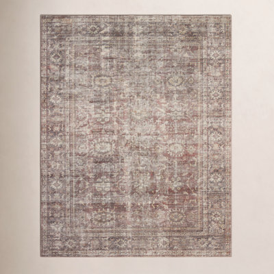 Tapis bordeaux / antique Georgie