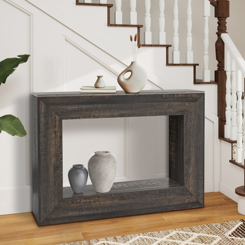 Console l 47,2 po derrière le canapé / canapé, Gris