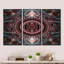 "Futuristic Steampunk Time Machine", impression sur toile encadrée flottante 3 pièces-1110040065-1110040077