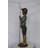 Boy with fishing rod  bronze statue -  Size: 11"L x 14"W x 44"H. 