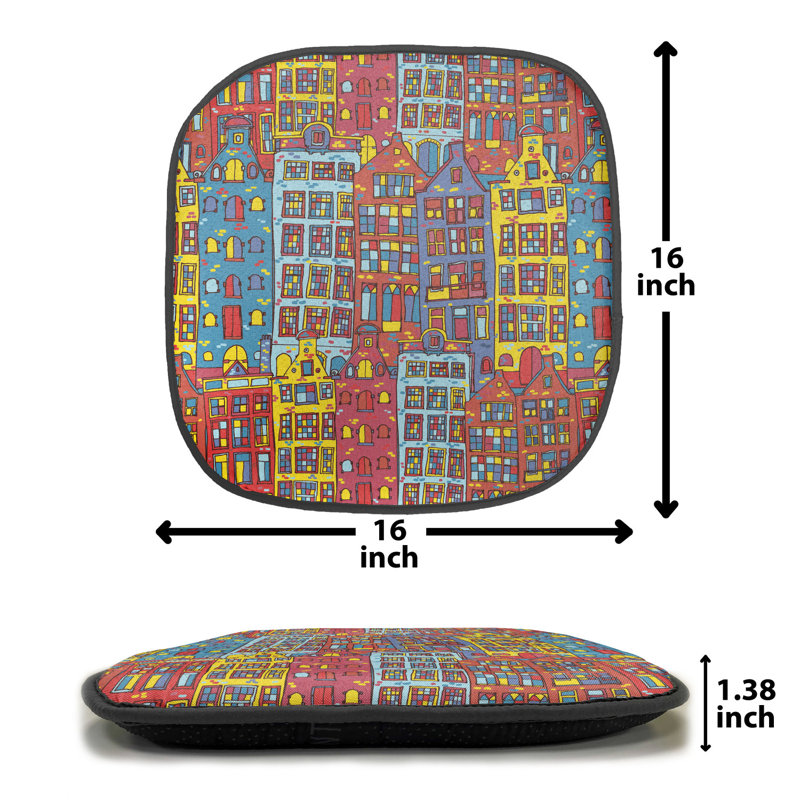 Coussin de siège papillon