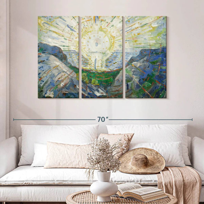 Avery le soleil 1912, H 32 po x l 50 po