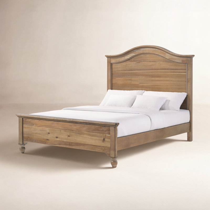 Lit complet en bois Edan Highland Farmhouse, Double