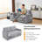 Deymi 64.2" Sleeper Sofa sofa bed-1592772675
