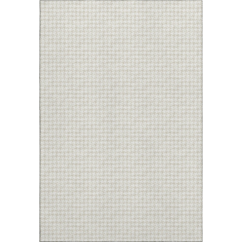 Premium Machine Washable Paullette AMF137 Linen Rug, Rectangle 3' x 5'