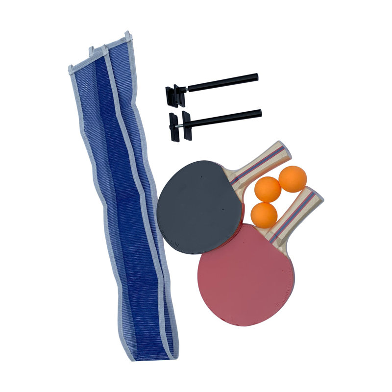 RACK Virgo Table Tennis Conversion Top for Billiard/Pool Table, 4-Piece Blue