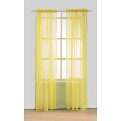 Sheer Curtain Single Panel