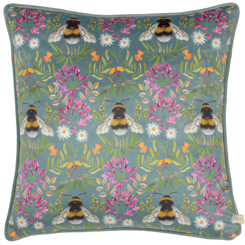 Floral Square Cushion
