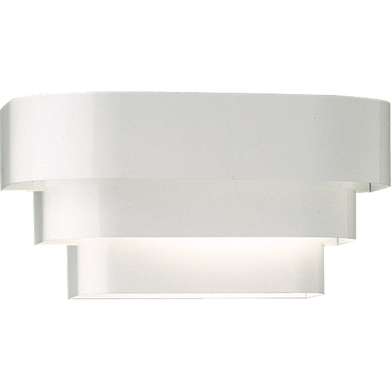 Catt Flush Mounted Sconce, White