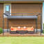 Abdelhamid 3.63m x 3m Metal BBQ Gazebo