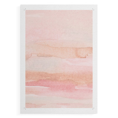 Rose Fade I - Impression sur toile seulement - NON-CADRE