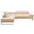 Beige Genuine Leather selected
