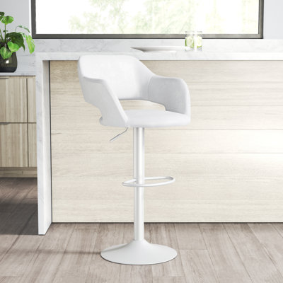 Bardia Swivel Adjustable Height Bar Stool