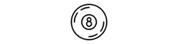 White Billiards logo