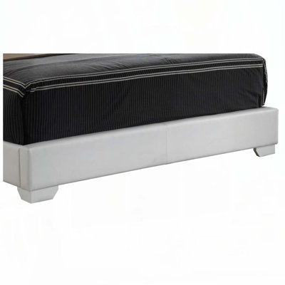 PU Faux Leather Upholstered Bed