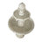 37.4"H 2-Tier White Polyresin Outdoor Water Fountain