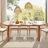 Modern Extendable Dining Table with Removable Leaves