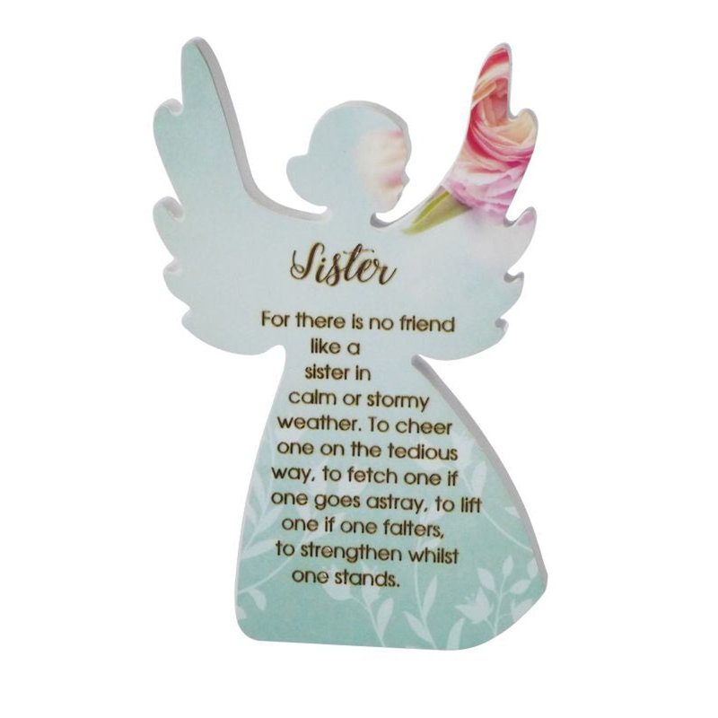 Plaque décorative Cloyse Rose Angel