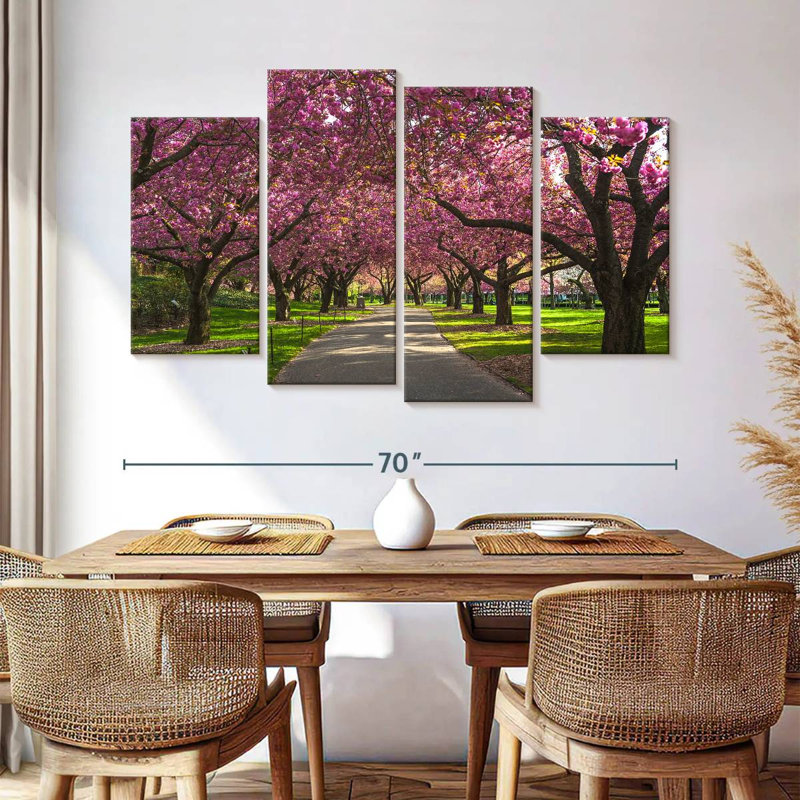 Harnek Brooklyn Park Cherry Blossoms, 42" H x 68" W