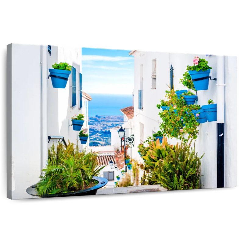Sireci Picturesque Mijas Street, 34" H x 51" W
