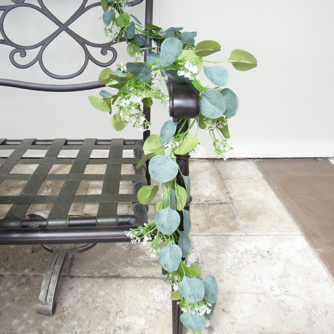 72'' in. Faux Eucalyptus Garland Primrue