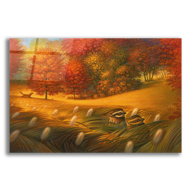 Quail Hunt par Dan Craig, H 16 po x l 24 po x P 0,2 po