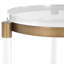 Table d'appoint ronde en acrylique Uttermost Pereira