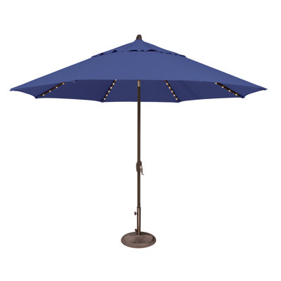 Parasol éclairé 132 po Lariat