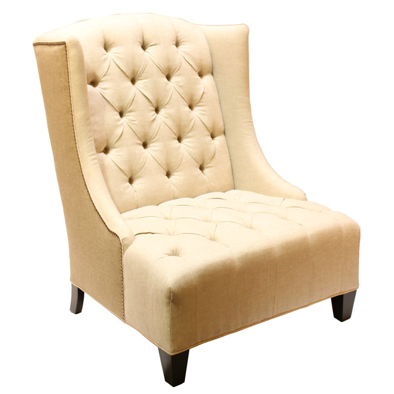 Fauteuil à oreilles Ryegate, Lin avoine