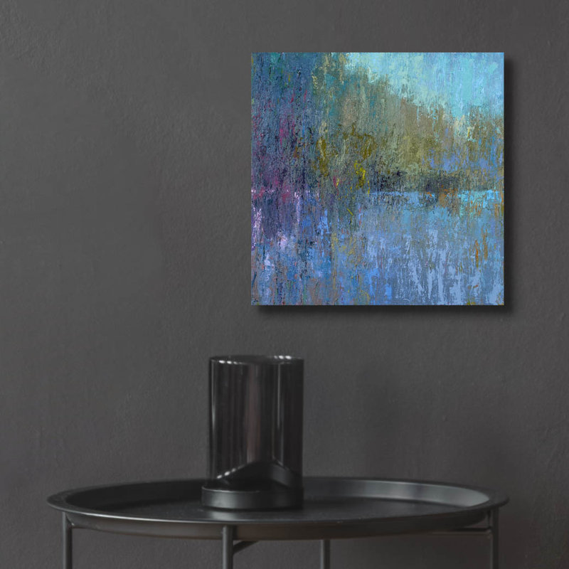 «Treescape Two» par Jane Schmidt, H 12 po x l 12 po